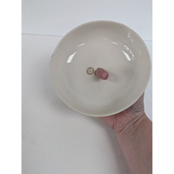 Flintridge Sylvan China Round Plate Cover Dish California Yellow 6 3/4" - Picture 6 of 6